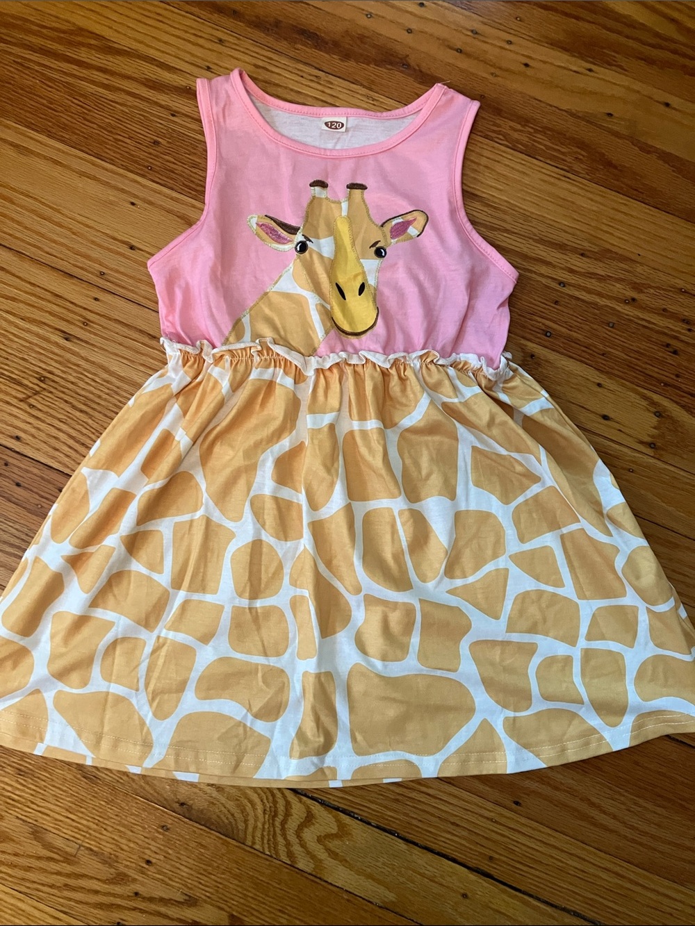 Pink Giraffe Tank Dress!